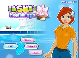 Online hra Sashas Health Spa, Hry pro dvky zadarmo.