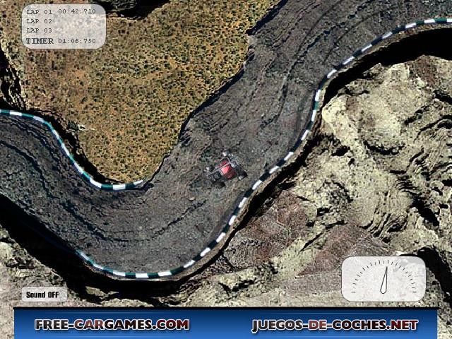 Flash Canyon race online hra zdarma Zvodn hry
