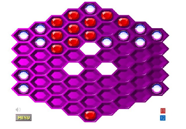 Online hra Hexagon