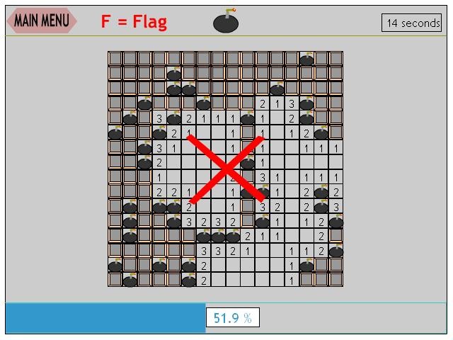 Flash Hledn min online hra zdarma Logick hry